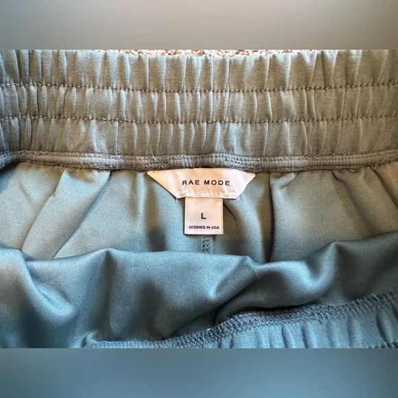 Rae Mode Scuba Long Skirt with Drawstring Waist GRP B Sage Leaf - Picture 6 of 7